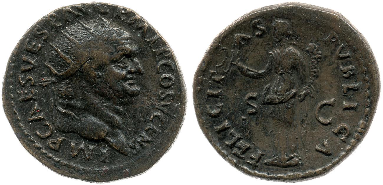 аверс RIC II, Part 1 (second edition) Vespasian 715