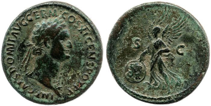 RIC II, Part 1 (second edition) Domitian 388, реверс, bm