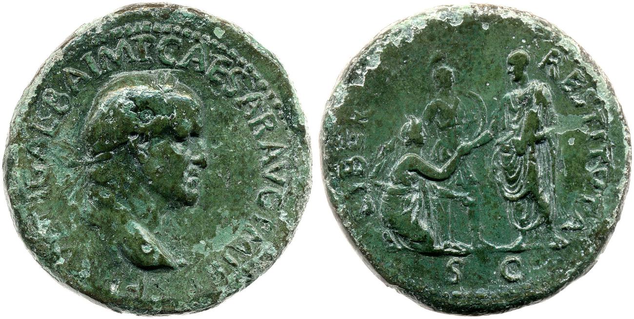 RIC I (second edition) Galba 479, аверс, bm