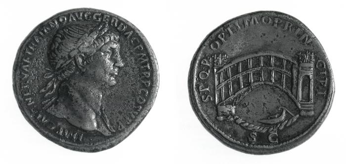 RIC II Trajan 569, реверс, bm