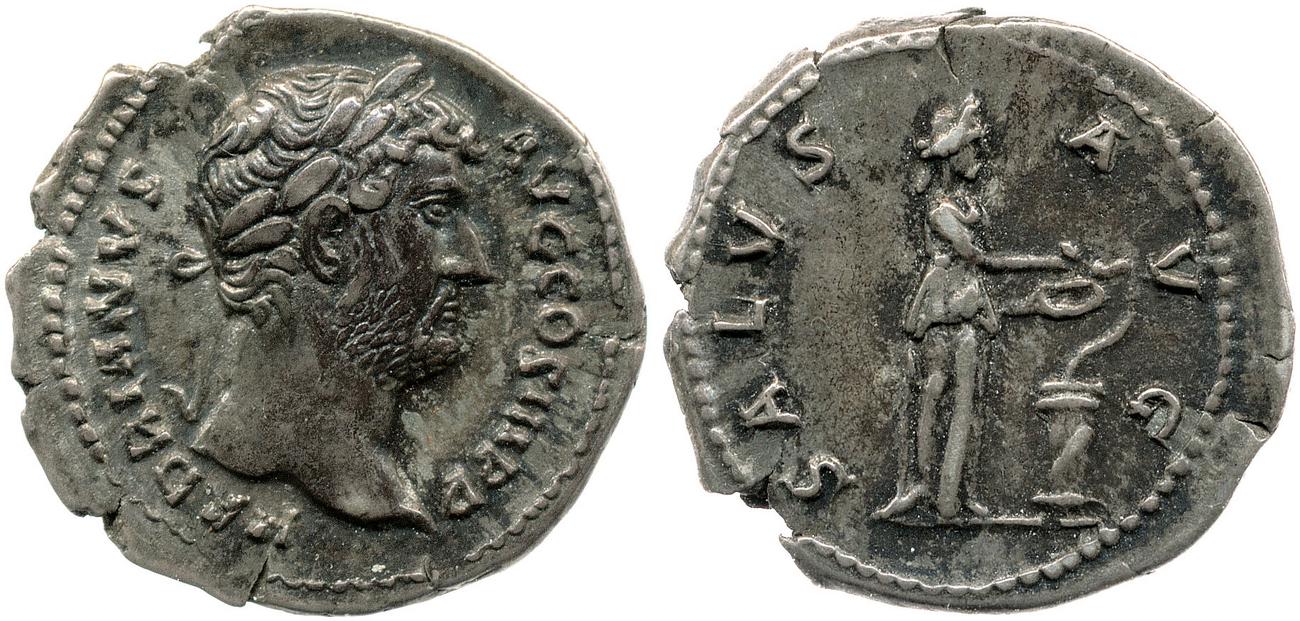 аверс RIC II, Part 3 (second edition) Hadrian 2047