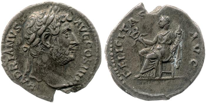 реверс RIC II, Part 3 (second edition) Hadrian 1397