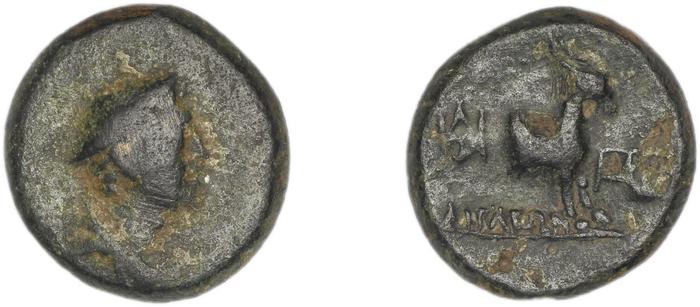 реверс Aegae, Aeolis SNG Copenhagen Aegae 14