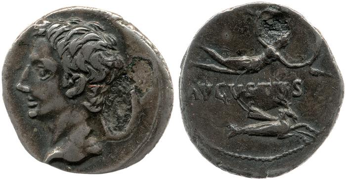 RIC I (second edition) Augustus 124, реверс, bm