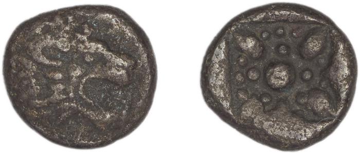 Miletus Babelon 1907 430, реверс, bm