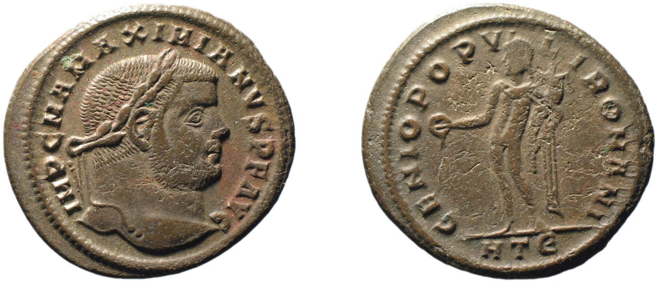 RIC VI Heraclea 19b, аверс, bm