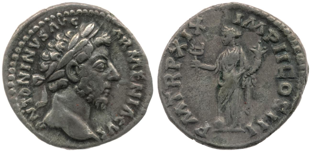аверс RIC III Marcus Aurelius 132