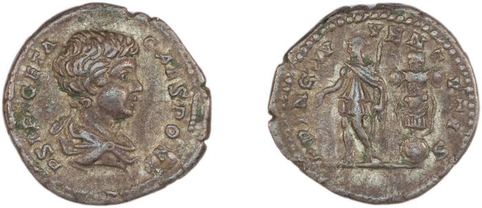RIC IV Geta 18, реверс, bm