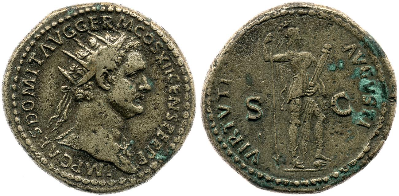 аверс RIC II, Part 1 (second edition) Domitian 484