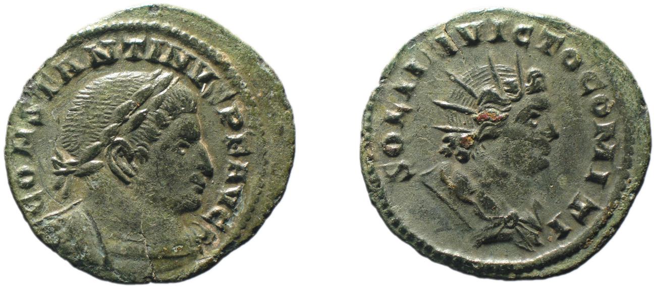 RIC VI Treveri 893, аверс, bm