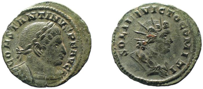 RIC VI Treveri 893, реверс, bm
