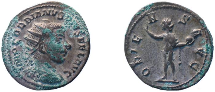 RIC IV Gordian III 213, реверс, bm
