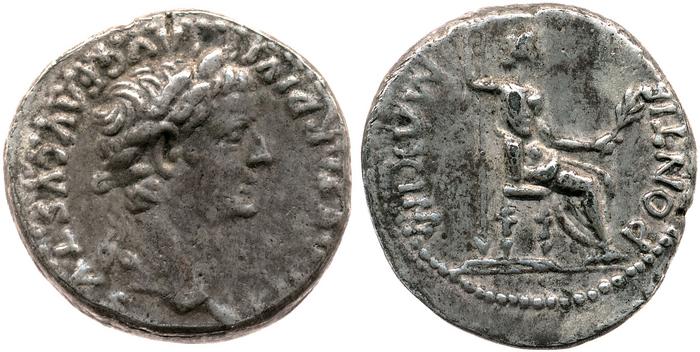 реверс RIC I (second edition) Tiberius 28