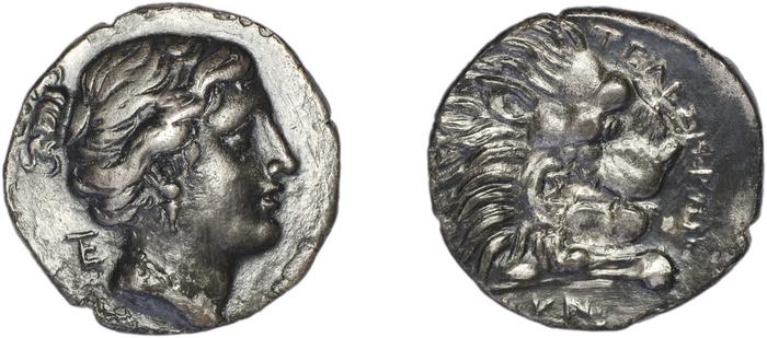 Cnidus Ashton 1999 Tetradrachms, реверс, bm