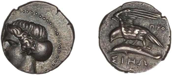 Sinope Waddington 1925 17-21a, реверс, bm