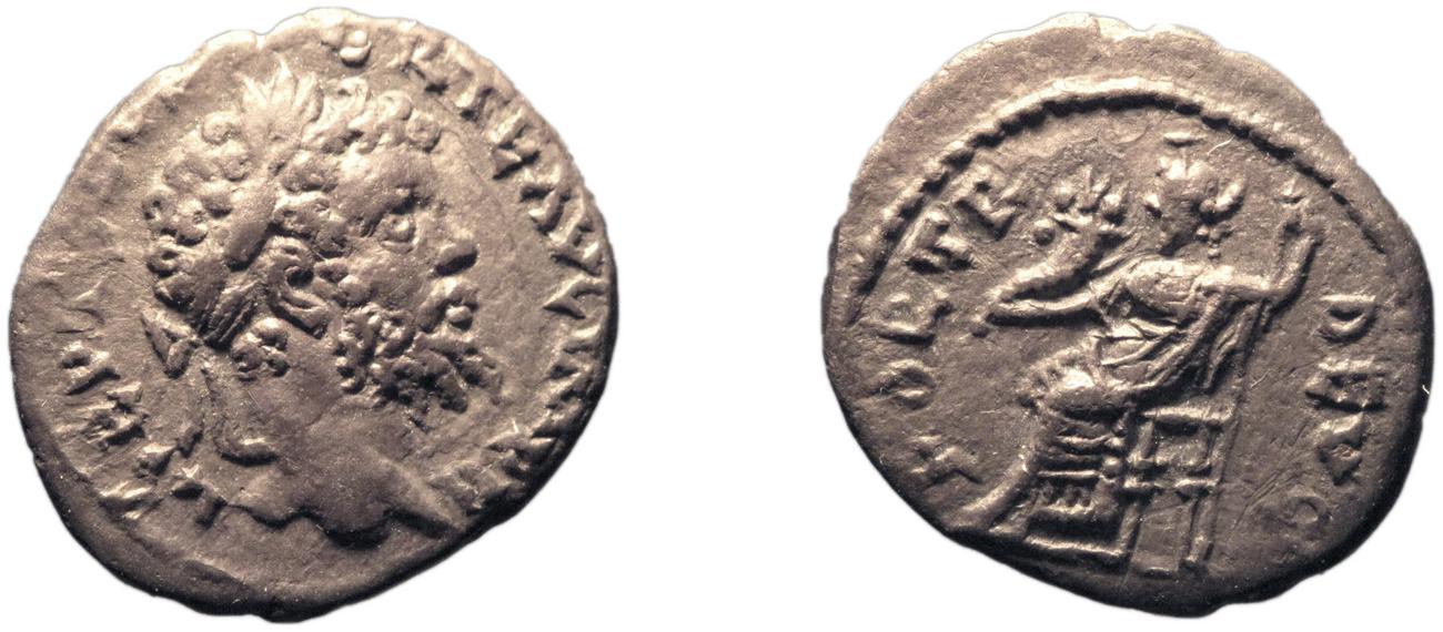 аверс RIC IV Septimius Severus 450