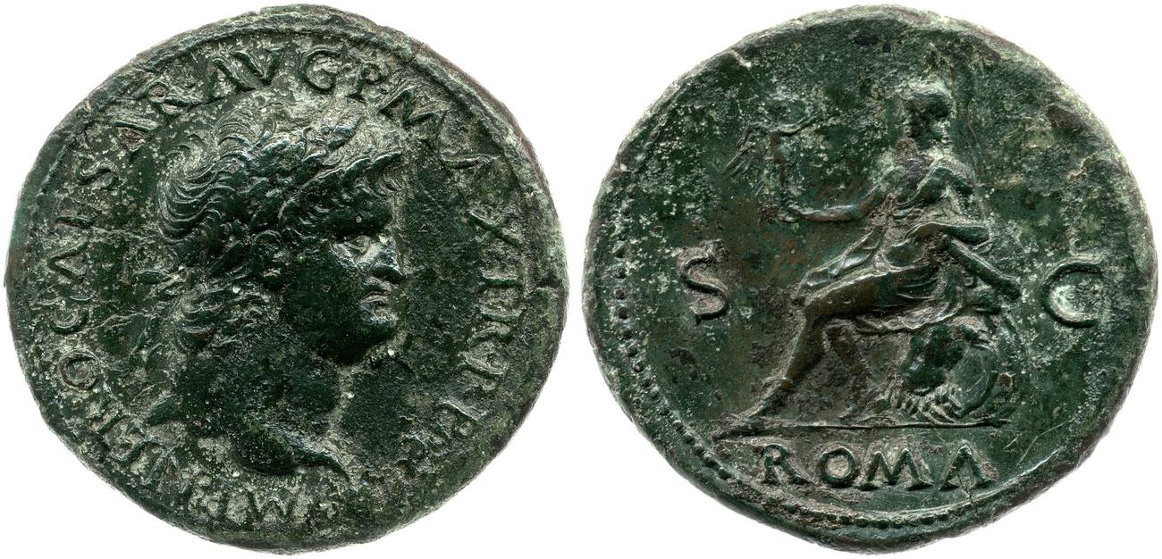 аверс RIC I (second edition) Nero 591