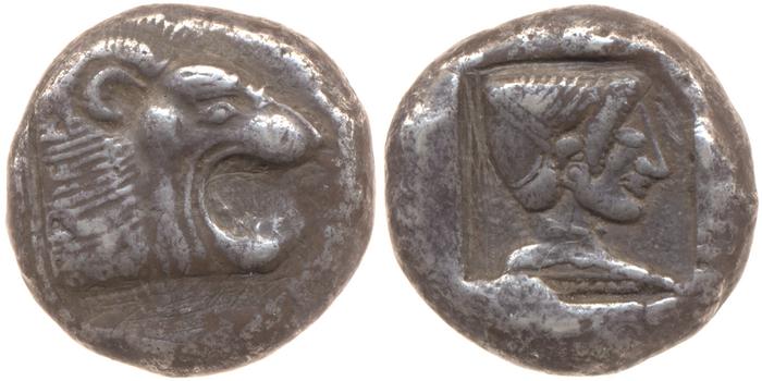 Cnidus Cahn 1970 Series II, реверс, bm