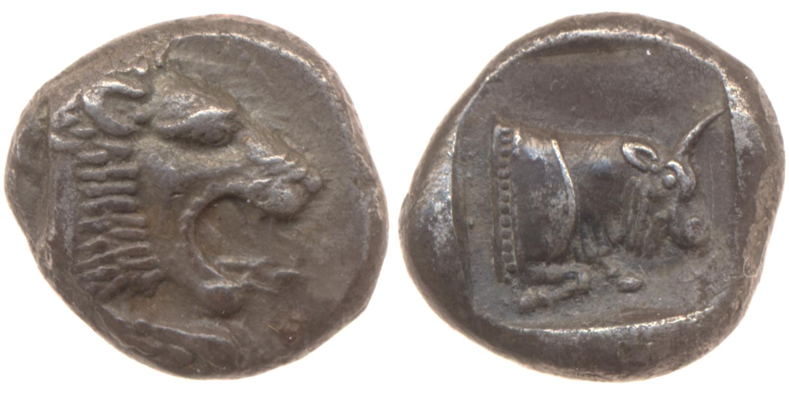 аверс Chersonesus, Caria Cahn 1970 Series C.14-16
