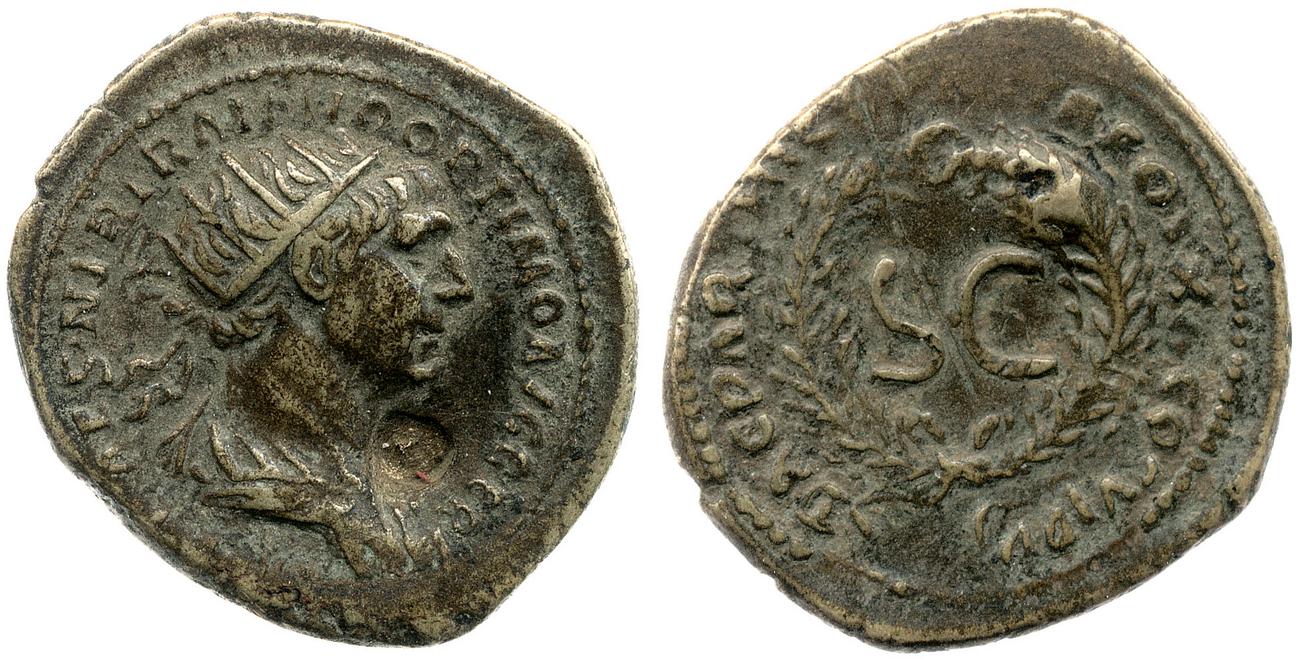 RIC II Trajan 650, аверс, bm
