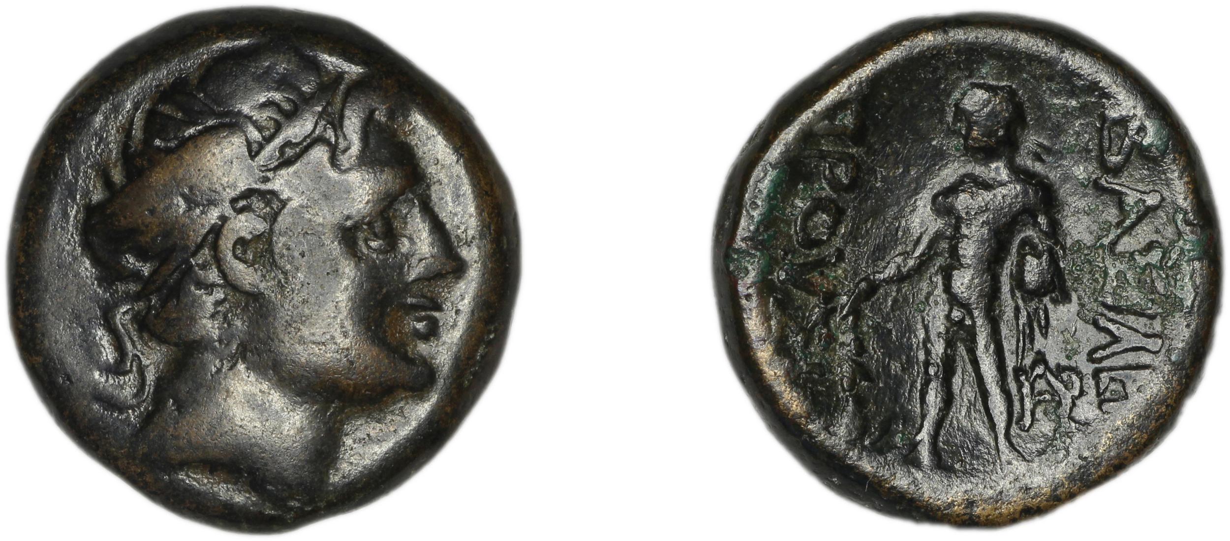 Prusias I of Bithynia Bithynia Waddington 1908 25, аверс, bm
