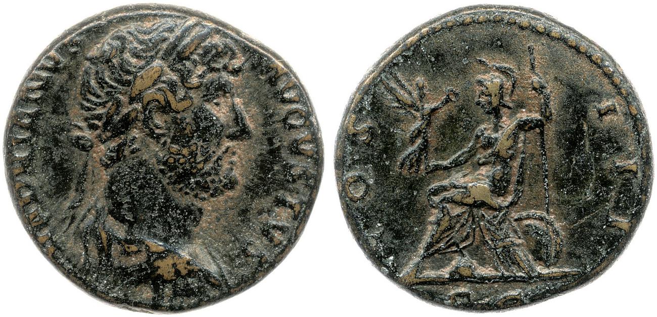 RIC II, Part 3 (second edition) Hadrian 760, аверс, bm