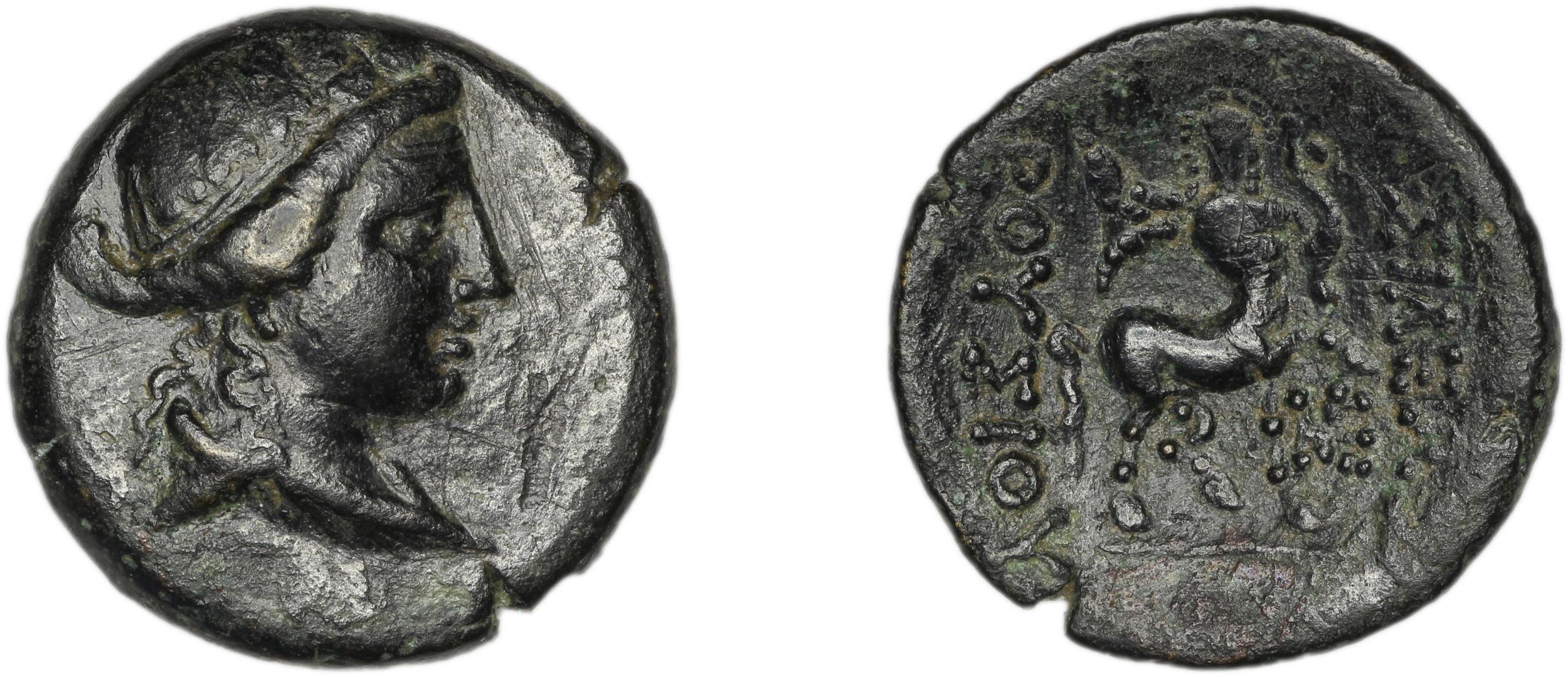 Prusias I of Bithynia Bithynia Waddington 1908 26, аверс, bm