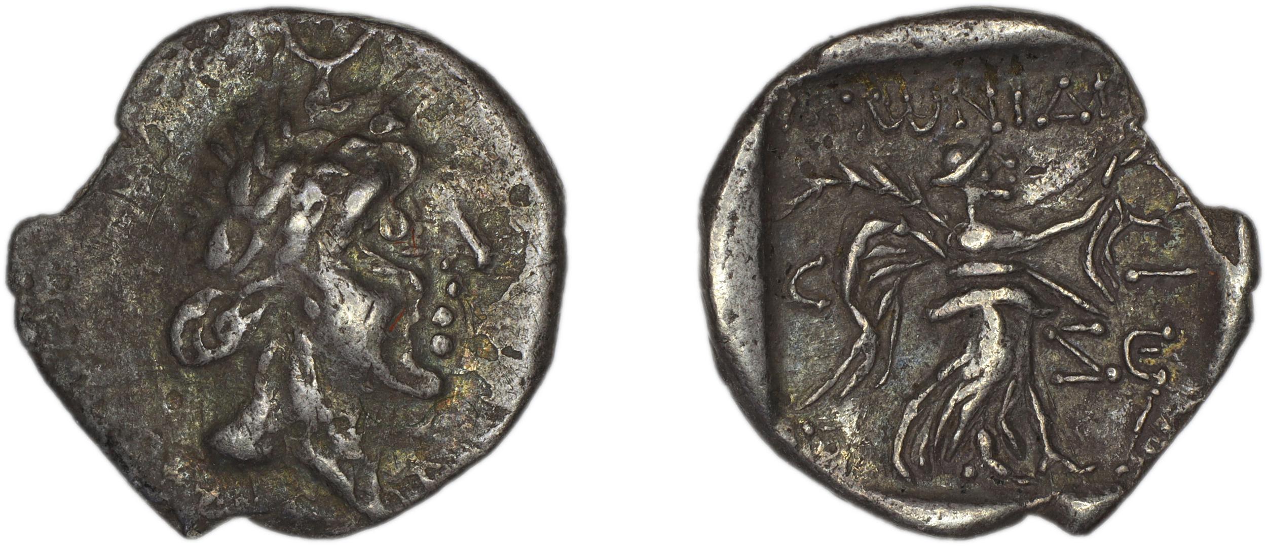 Stratoniceia Meadows 2002 Group 3 drachm, аверс, bm