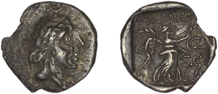Stratoniceia Meadows 2002 Group 3 drachm, реверс, bm