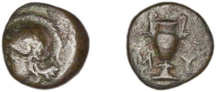 Myrina SNG Copenhagen Myrina 214-218, реверс, bm