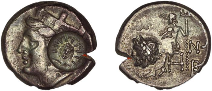 Sinope Waddington 1925 48, реверс, bm