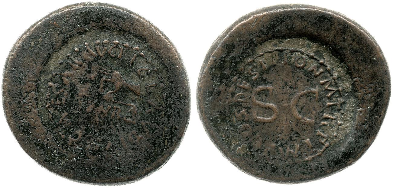 RIC I (second edition) Claudius 85, аверс, bm
