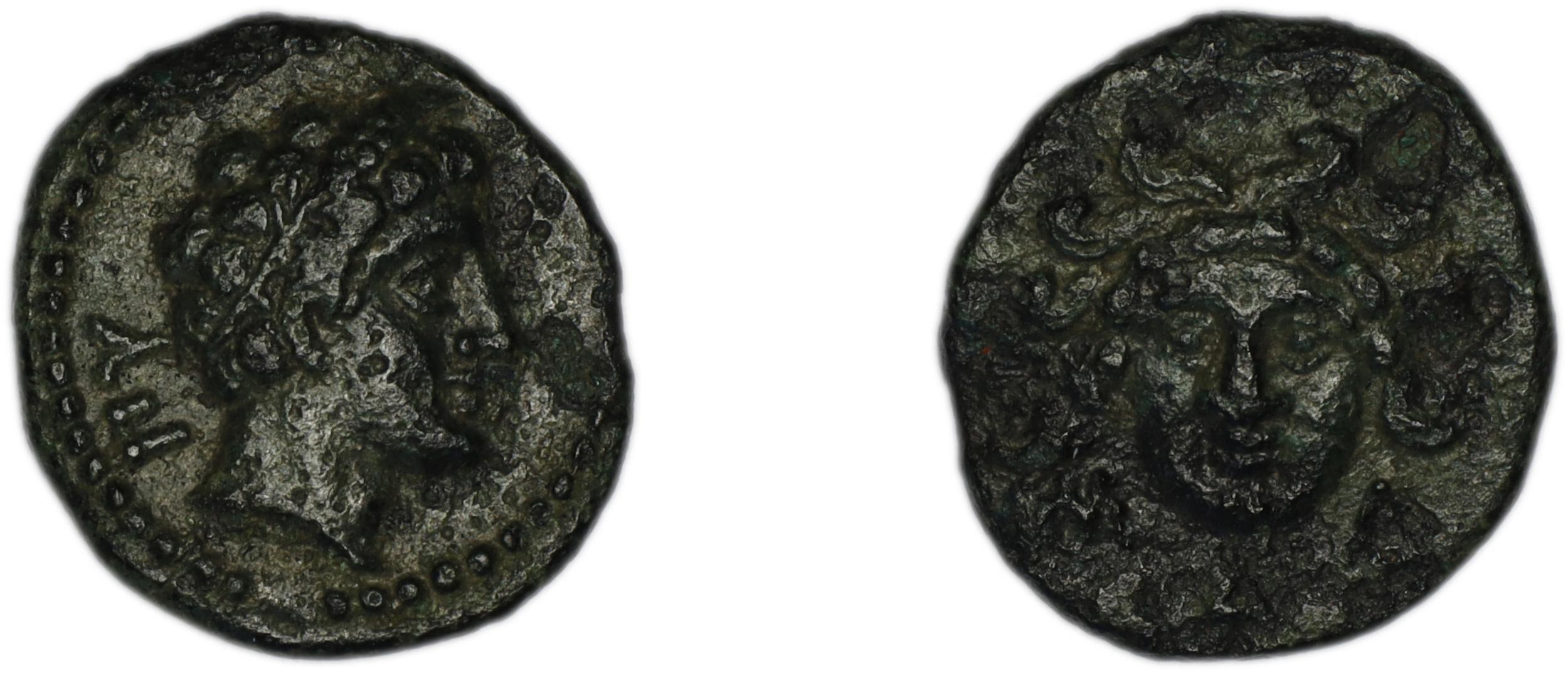 аверс Mallus Imhoof-Blumer 1901-2 p. 471, 11
