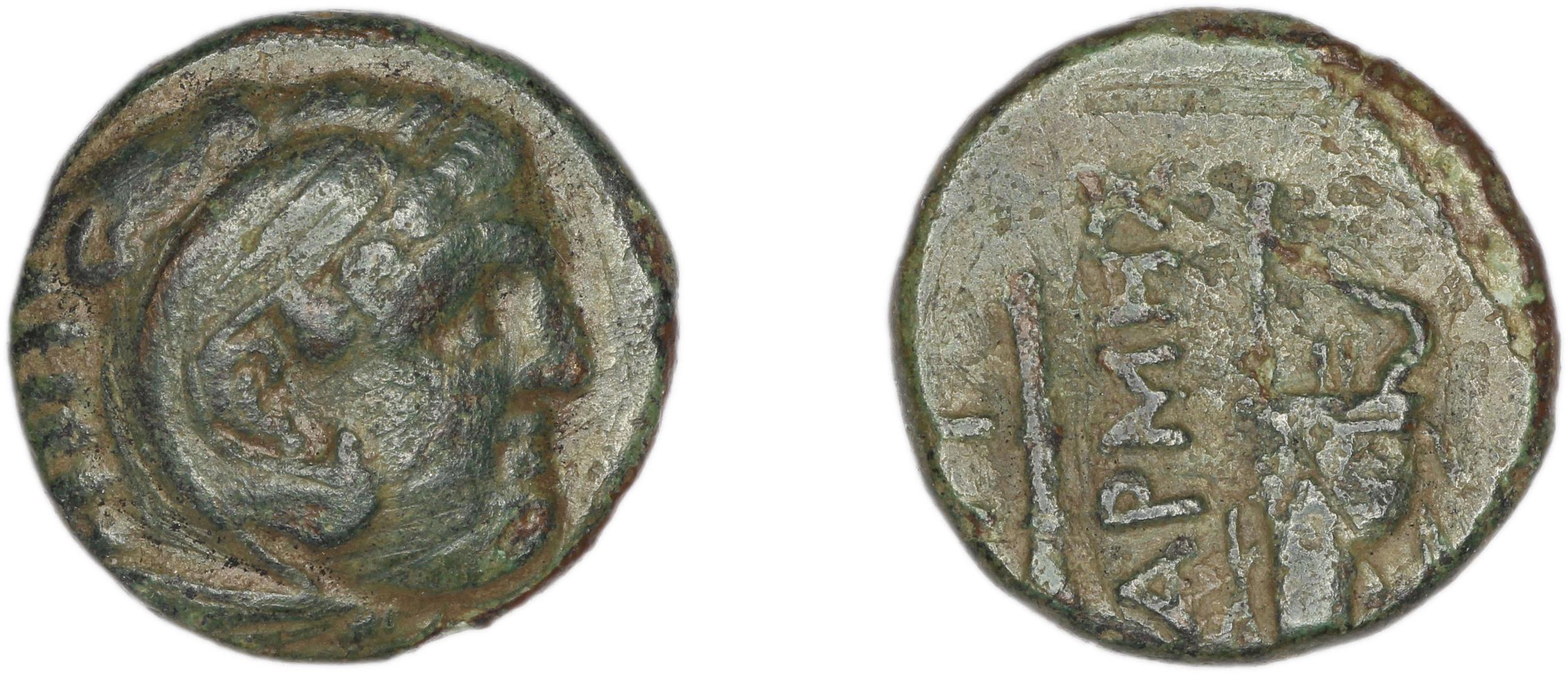 Erythrae Kinns 1980 Period III.1, AE 7, аверс, bm