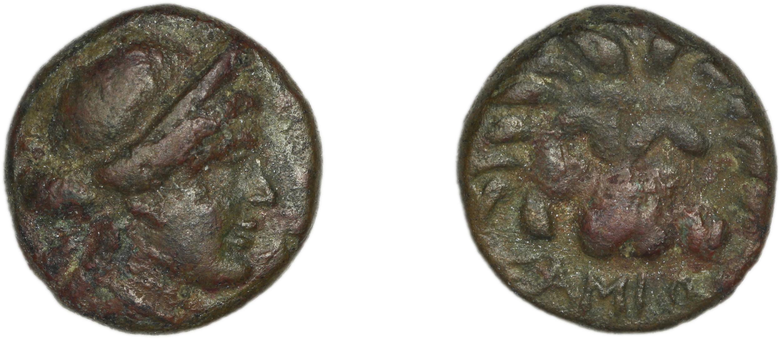 Samos Barron 1966 Pl. xxxi, 8-9, аверс, bm
