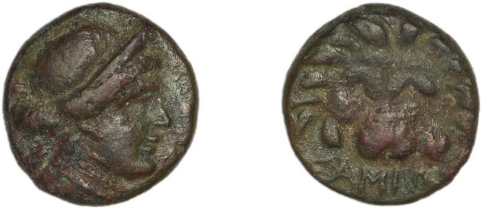 Samos Barron 1966 Pl. xxxi, 8-9, реверс, bm