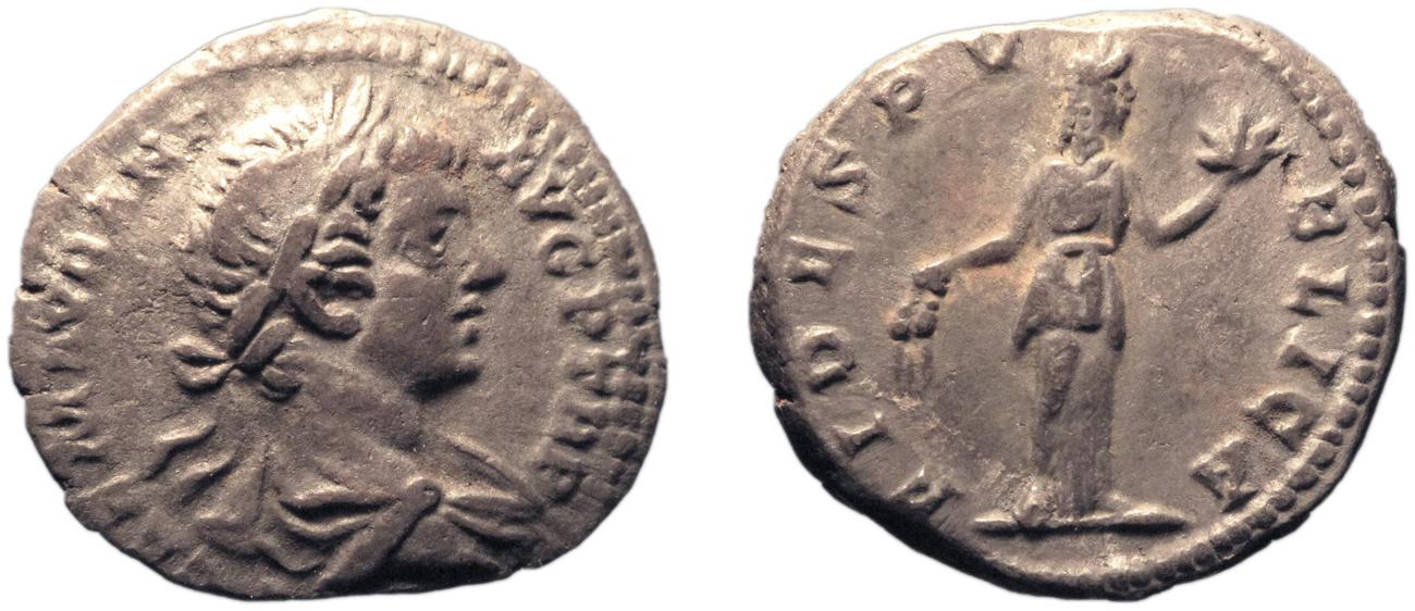 RIC IV Caracalla 24a, аверс, bm