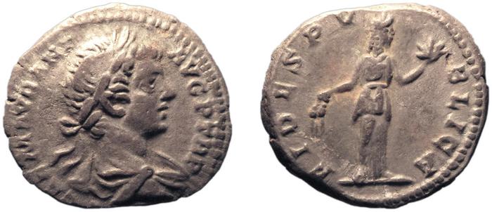 RIC IV Caracalla 24a, реверс, bm