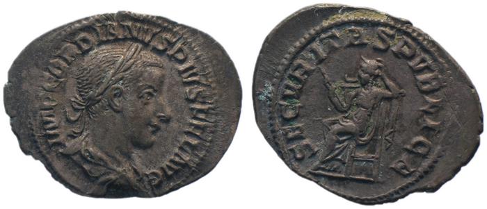 RIC IV Gordian III 130, реверс, bm