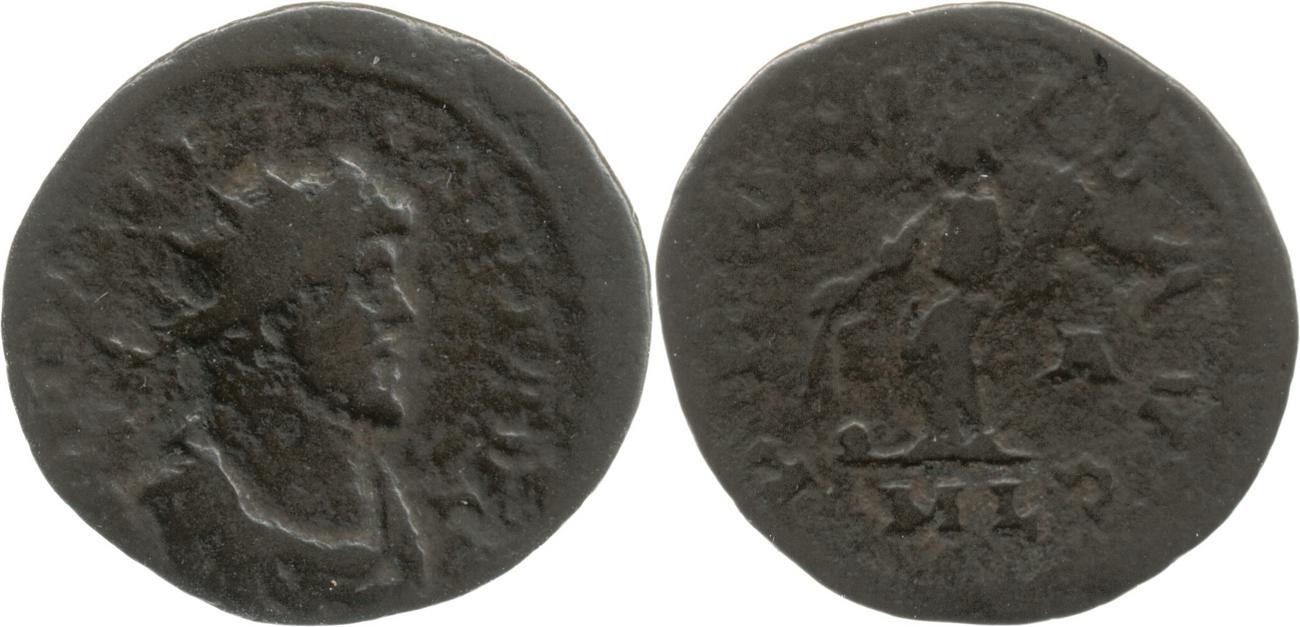 RIC V Allectus 35, аверс, bm