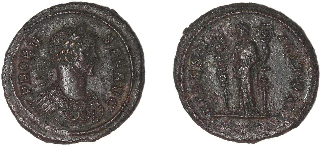 RIC V Probus 302, аверс, bm