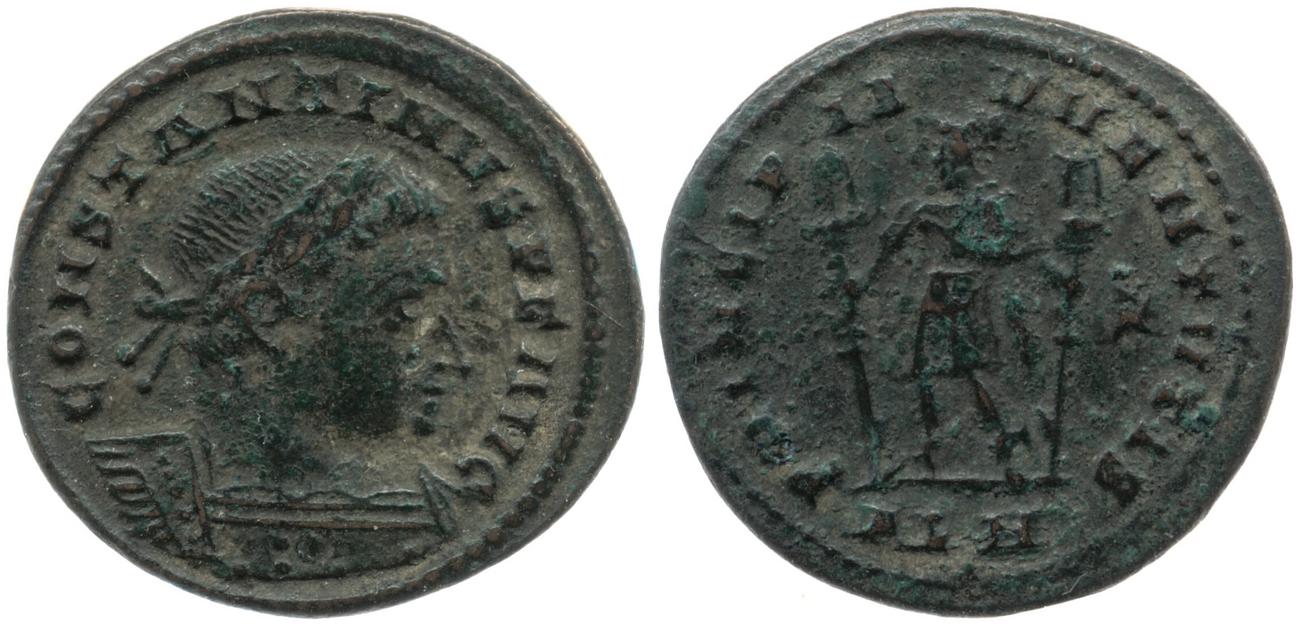RIC VI Londinium 215, аверс, bm