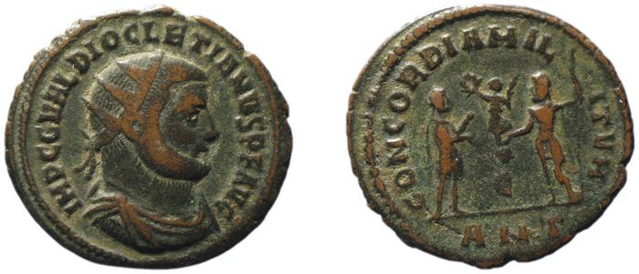 RIC VI Antioch 60a, реверс, bm