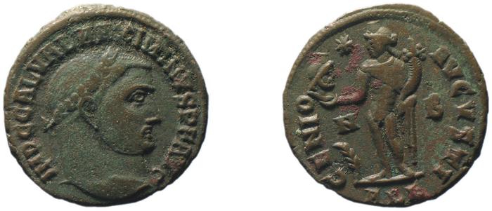RIC VI Alexandria 160b, реверс, bm