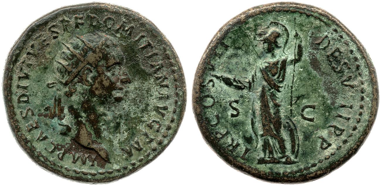 аверс RIC II, Part 1 (second edition) Domitian 84