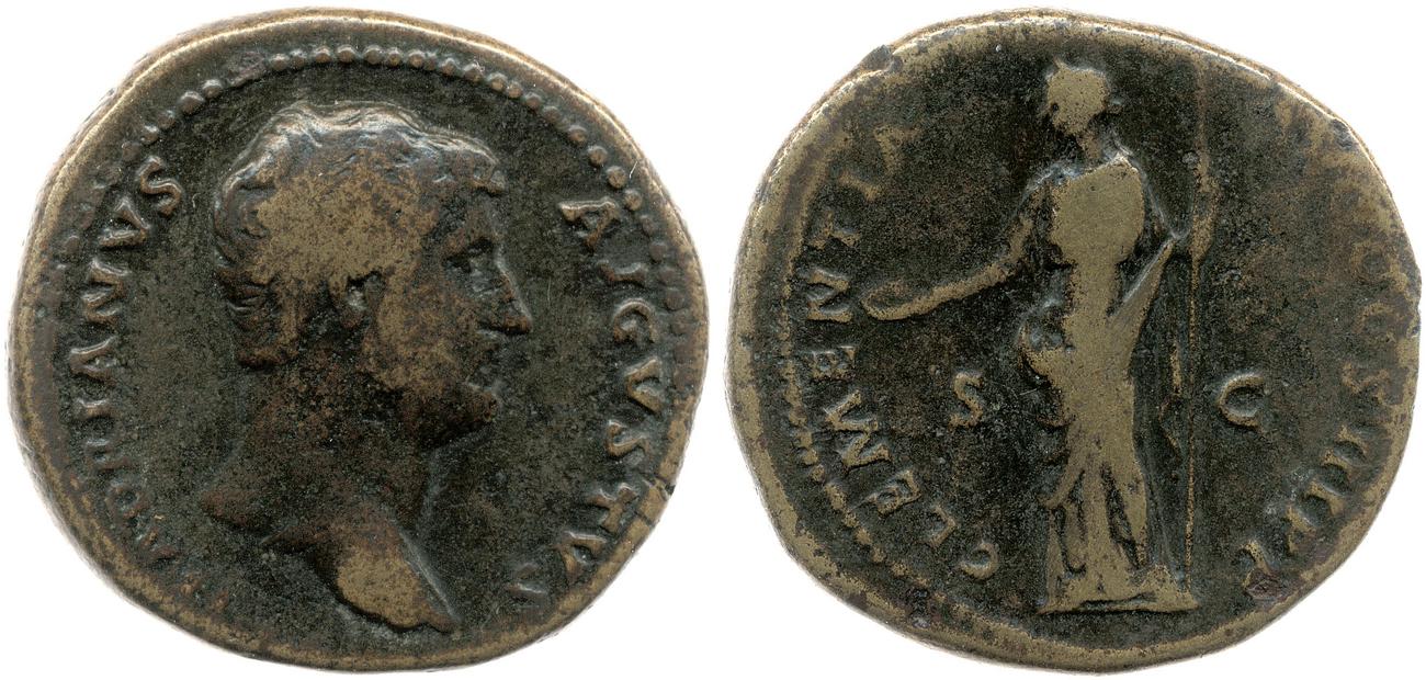 аверс RIC II, Part 3 (second edition) Hadrian 1188