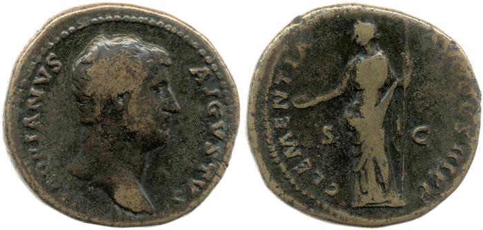 реверс RIC II, Part 3 (second edition) Hadrian 1188