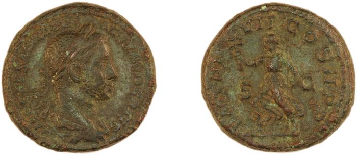 RIC IV Severus Alexander 484, реверс, bm
