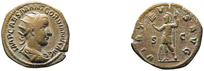 реверс RIC IV Gordian III 273C