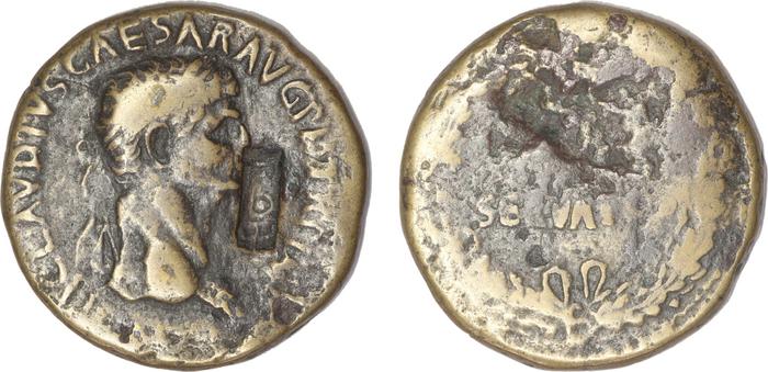 RIC I (second edition) Claudius 96, реверс, bm